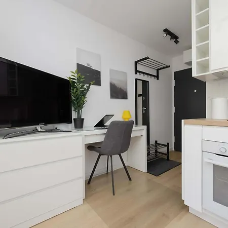 Functional Next To The Pole Mokotowskie, Workspace & Smart Tv By Renters * Warszawa